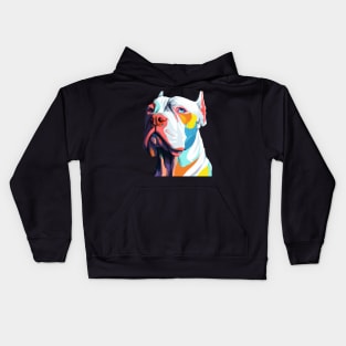 Dogo Argentino Pop Art - Dog Lover Gifts Kids Hoodie